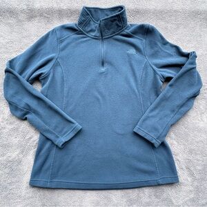 The North Face Sweater Womens Medium Blue high Neck Fleece